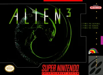 Alien 3 (USA) (Beta) box cover front